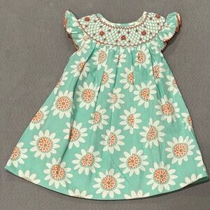 Babeeni floral smocked dress